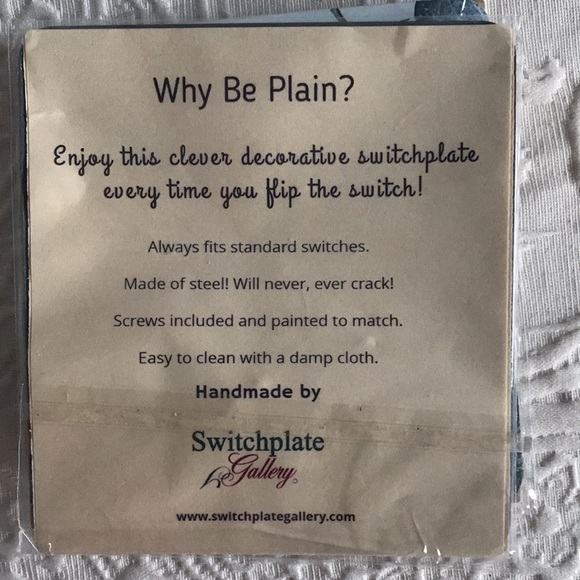 Decorative Switchplate - Picture 2 of 2